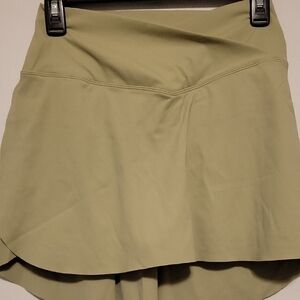 Halara: Light Green Skort With Pockets